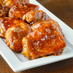 Honey Garlic Barbecue Chicken. Flavour inside & out & oh my, that s