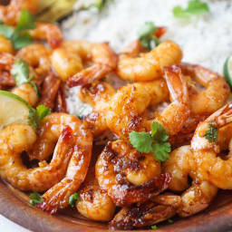 Honey Lime Grilled Shrimp