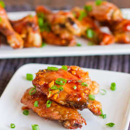 Honey Garlic Chicken Wings