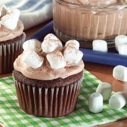 Hot Cocoa Cupcakes