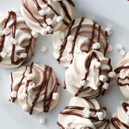 Hot Cocoa Meringues