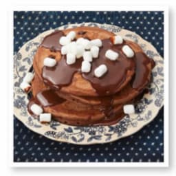 Hot Cocoa Pancakes