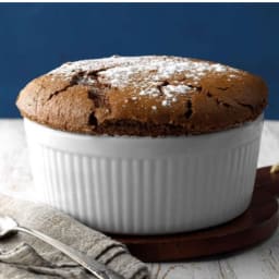 Hot Cocoa Souffle