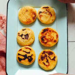 How to Make Arepas (3 Ingredients!)