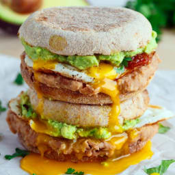 Huevos Rancheros Breakfast Sandwich