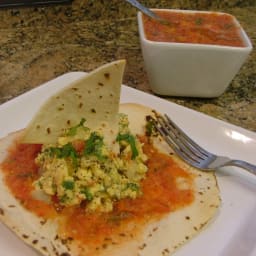 Huevos Rancheros-lightened