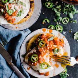 Huevos Rancheros Tostadas