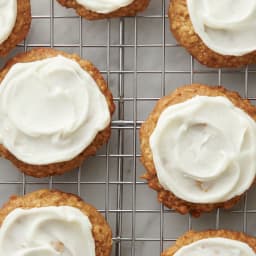 Iced Oatmeal Cookies