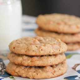 Oatmeal Butterscotch Caramel Cookies