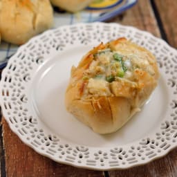 Individual Garlic Cheese Crack Bread