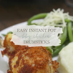 Instant Pot BBQ Chicken Drumsticks