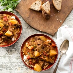 Instant Pot Cuban Beef Stew (Carne Con Papas) Recipe