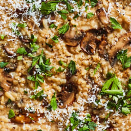 Instant Pot Mushroom Risotto