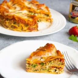 Instant Pot Spinach Artichoke Lasagna