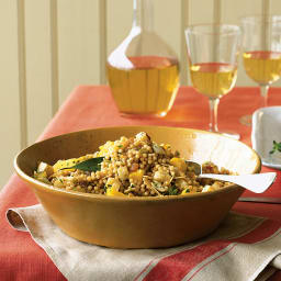 Israeli Couscous and Fall-Vegetable Stuffing