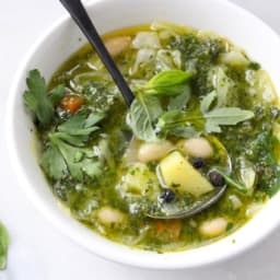 Italian Green Minestrone di Verdure Recipe