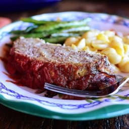 Italian Mini Meat Loaves w/Mac 'n Three Cheeses
