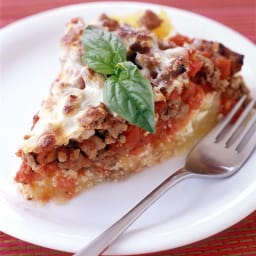 Italian Turkey and Spaghetti Squash Pie