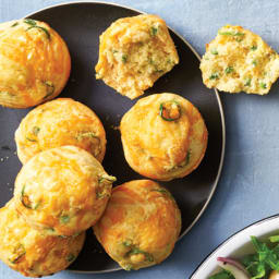 Jalapeno-Cheddar Corn Muffins