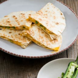 Jalapeño Chicken Quesadillas