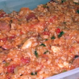 Jambalaya with Shrimp and Andouille Sausage