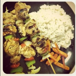 Jerk Chicken Kabobs