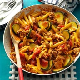 Jiffy Ground Pork Skillet