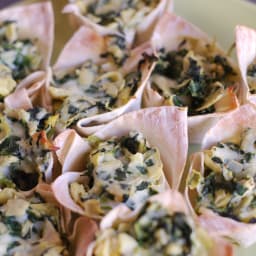 Jodie's Spinach & Artichoke Cups