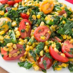 Kale and Corn Succotash Side Dish Recipe