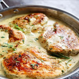 Katie’s easy creamy weeknight chicken