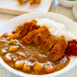 Katsu Curry (Japanese Curry with Chicken Cutlet)