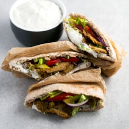 Kebab Vegano Bajo en Grasa