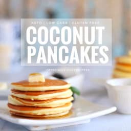 Keto Coconut Flour Pancakes