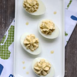 Keto Egg Fast Deviled Eggs (Low Carb)