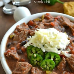 Kickin' Steak Chili