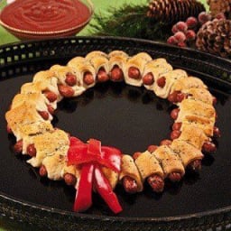 Kilted Sausage Wreath