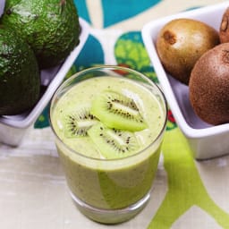 Kiwi Avocado Smoothie