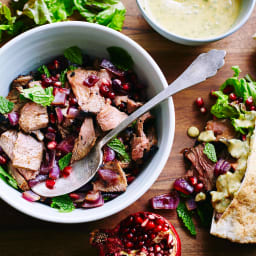 Lamb and Pomegranate Shawarma