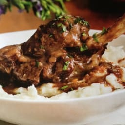 Lamb Shanks Braised With Cinnamon And Honey