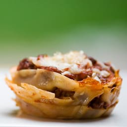 Lasagna Cupcakes