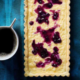 Lavender Rice Pudding Tarts