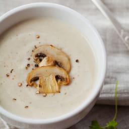 Leek & Mushroom Soup