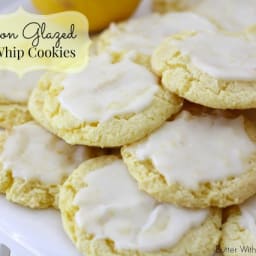 LEMON GLAZED COOL WHIP COOKIES