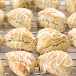 Lemon Poppy Seed Two-Bite Scones