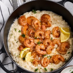 Lemon Shrimp Risotto