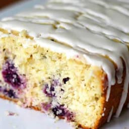 Lemon Zucchini Bread with Blueberries