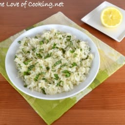 Lemon Basil Rice