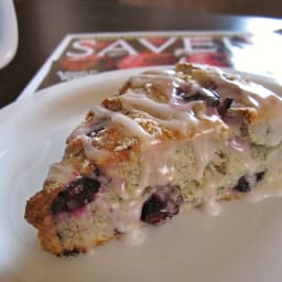 lemon blueberry scones