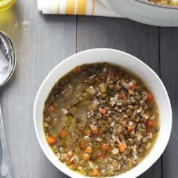 Lentil and Bulgur Soup