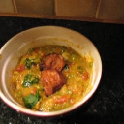 Lentil and Quinoa Spinach Soup